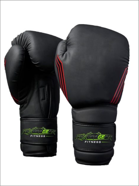 Nexora Gear Fitness Black Boxing Gloves